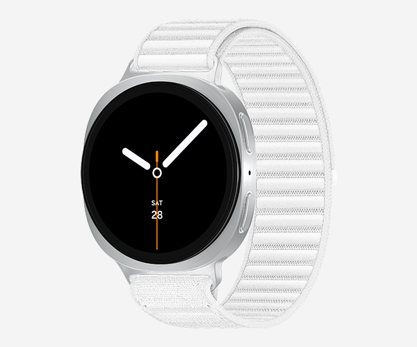 Fabric Band en White